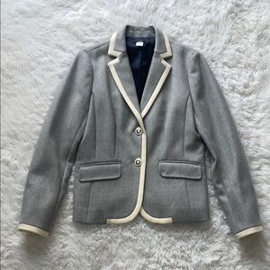 J. Crew 100% Wool Double Faced Lexington Blazer